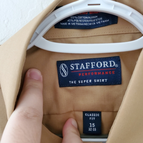 Stafford performance super shirt classic fit - Picture 4 of 4